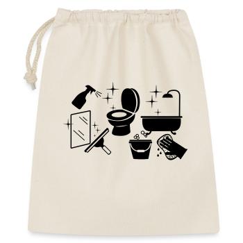 Cleaner 7 - Gift Bag 40 x 50 cm - nature - Front