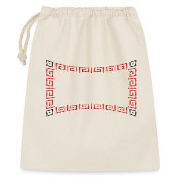 Frame pattern red - Gift Bag 40 x 50 cm - nature - Front