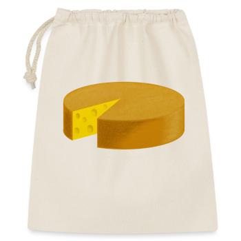 Fromage coupé - Sac cadeau 40 x 50 cm - nature - Devant