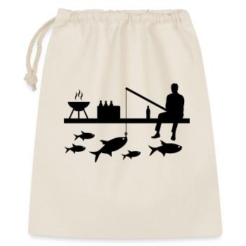 Pêche - Sac cadeau 40 x 50 cm - nature - Devant