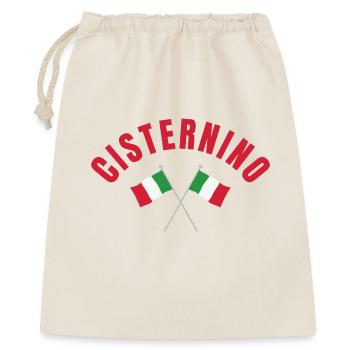 Cisternino Italian Flags - Gift Bag 40 x 50 cm - nature - Front