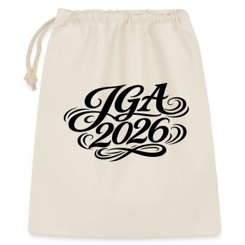 Jga 2026 Enterrement de vie de garçon - Sac cadeau 40 x 50 cm - nature - Devant