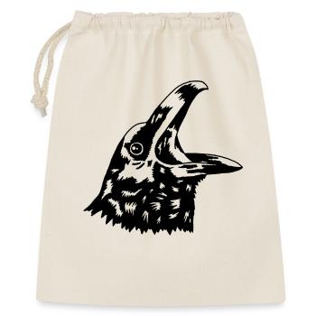 Crow - Gift Bag 40 x 50 cm - nature - Front
