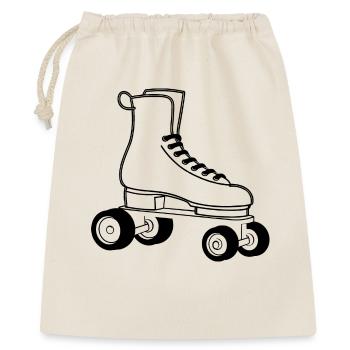 Roller Skates Line Art - Gift Bag 40 x 50 cm - nature - Front