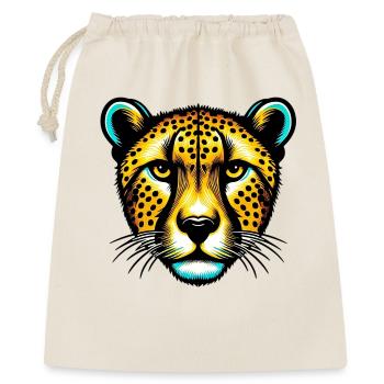 Guépard - Sac cadeau 40 x 50 cm - nature - Devant