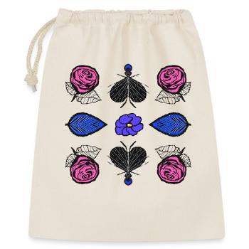 Roses Pop Art - Sac cadeau 40 x 50 cm - nature - Devant