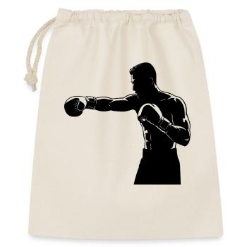 Boxing Ring Fighter Right Hook - Gift Bag 40 x 50 cm - nature - Front