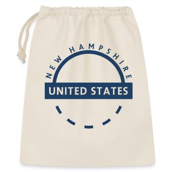 New Hampshire State Emblem Badge - Gift Bag 40 x 50 cm - nature - Front