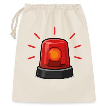Illustration du clignotant d’alarme rouge - Sac cadeau 40 x 50 cm - nature - Devant