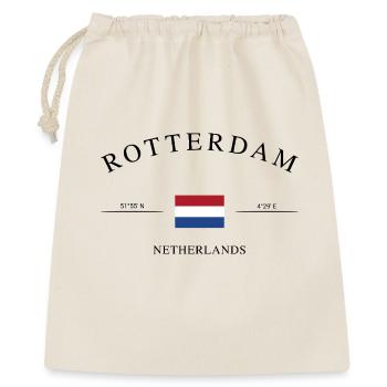 Rotterdam, Pays-Bas – Souvenir et cadeau de vacances - Sac cadeau 40 x 50 cm - nature - Devant