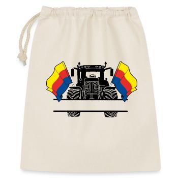 Nord Holland_Tractor_Custom_Edition - Geschenkbeutel aus Baumwolle (40 x 50 cm) - Natur - Vorne