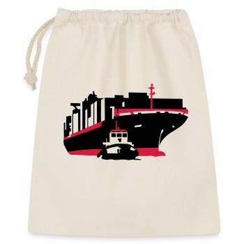 porte-conteneurs - Sac cadeau 40 x 50 cm - nature - Devant