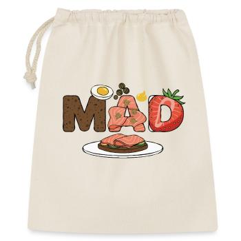 Mad food Danemark - Sac cadeau 40 x 50 cm - nature - Devant