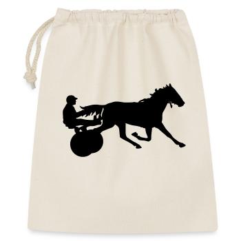 Horse racing - Sac cadeau 40 x 50 cm - nature - Devant