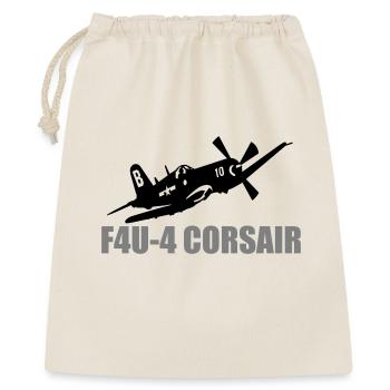 F4U 4 Corsair - Gift Bag 40 x 50 cm - nature - Front