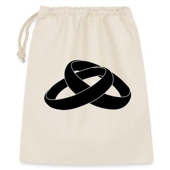 Wedding rings - Gift Bag 40 x 50 cm - nature - Front