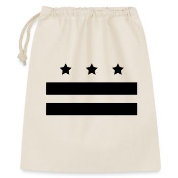 Drapeau de Washington - Sac cadeau 40 x 50 cm - nature - Devant