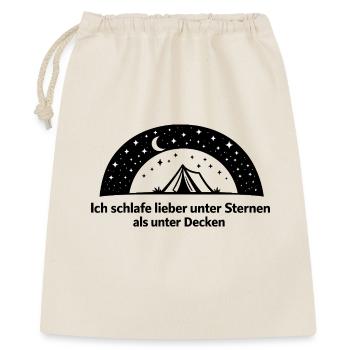 Sternenbogen Kranz - Geschenkbeutel aus Baumwolle (40 x 50 cm) - Natur - Vorne
