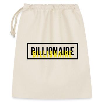 Conception de texte de motivation milliardaire - Sac cadeau 40 x 50 cm - nature - Devant