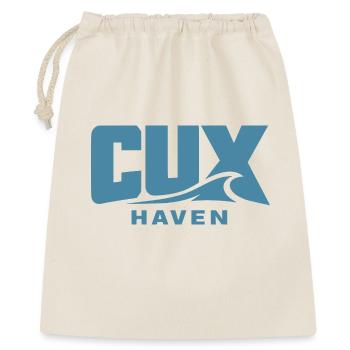 Cux Haven Coastal Wave for Cuxhaven Fans - Gift Bag 40 x 50 cm - nature - Front