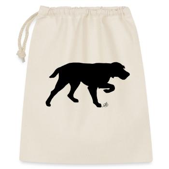 Pointing dog - Gift Bag 40 x 50 cm - nature - Front