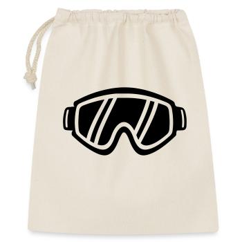 Lunettes de ski - Sac cadeau 40 x 50 cm - nature - Devant