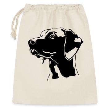 Magyar Vizsla head - Gift Bag 40 x 50 cm - nature - Front