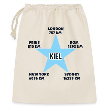 Kiel Holiday Coast Baltic Sea Port Kiel Home - Gift Bag 40 x 50 cm - nature - Front