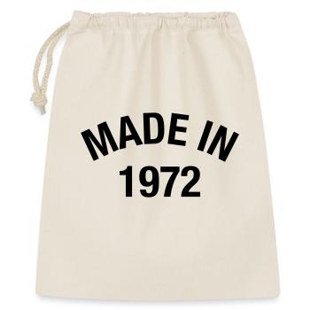 1972 Né 54e anniversaire 54 ans - Sac cadeau 40 x 50 cm - nature - Devant