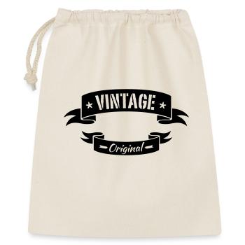 vintage - Gift Bag 40 x 50 cm - nature - Front