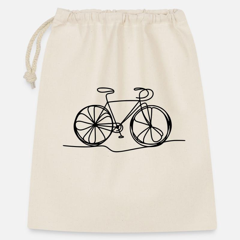 Bicycle Line - Sac cadeau 40 x 50 cm - nature