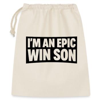 Epic Win Son - Gift Bag 40 x 50 cm - nature - Front