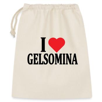 t-shirt J’adore l’idée cadeau Gelsomina - Sac cadeau 40 x 50 cm - nature - Devant