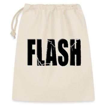 FLASH CLAIM with flash - Gift Bag 40 x 50 cm - nature - Front
