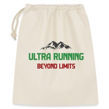 Ultra Running - Beyond Limits - Gift Bag 40 x 50 cm - nature - Front