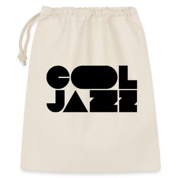 Logo jazz audacieux et cool - Sac cadeau 40 x 50 cm - nature - Devant