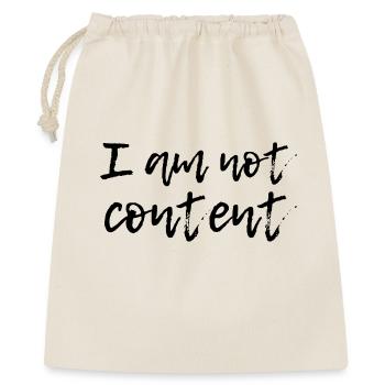 Je ne suis pas content - Script manuscrit émotionnel - Sac cadeau 40 x 50 cm - nature - Devant