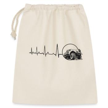 Heartbeat Kraz GDR Camion - Sac cadeau 40 x 50 cm - nature - Devant