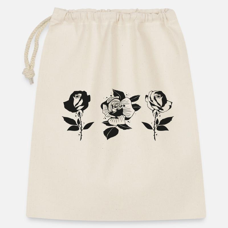 Roses - Gift Bag 40 x 50 cm - nature