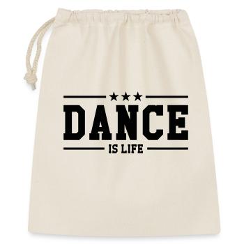 La danse c'est la vie - Sac cadeau 40 x 50 cm - nature - Devant