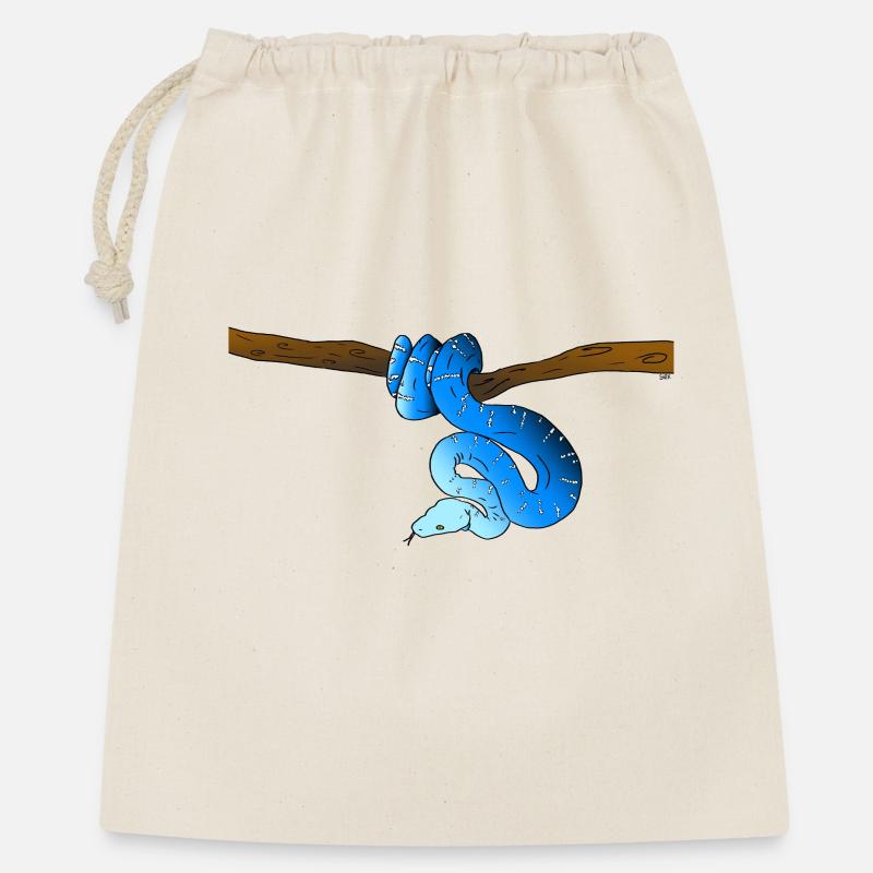 Blue Snake - Gift Bag 40 x 50 cm - nature
