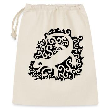 Salamandre Tribal - Sac cadeau 40 x 50 cm - nature - Devant