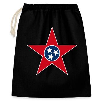 Tennessee Fan T-Shirt – Music & Love of Home - Gift Bag 40 x 50 cm - black - Front