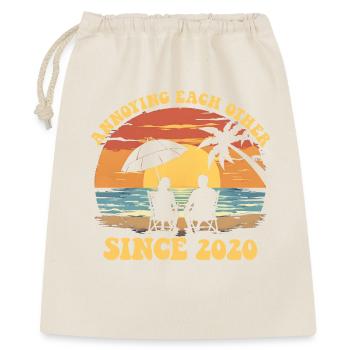 Agacement mutuel depuis l’anniversaire de 2020 - Sac cadeau 40 x 50 cm - nature - Devant