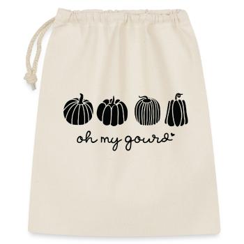 Illustration de citrouille avec - Sac cadeau 40 x 50 cm - nature - Devant