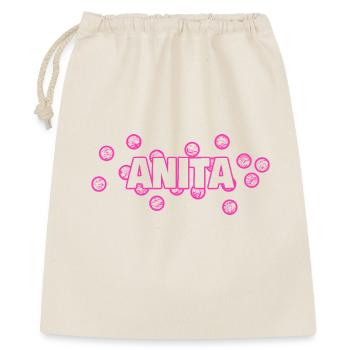 Anita comme nom - Sac cadeau 40 x 50 cm - nature - Devant
