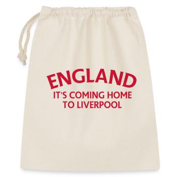 L’Angleterre Elle rentre à Liverpool - Sac cadeau 40 x 50 cm - nature - Devant