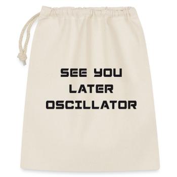 À PLUS TARD OSCILLATEUR - Sac cadeau 40 x 50 cm - nature - Devant