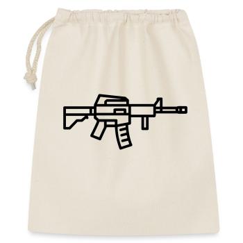 Submachine gun - Gift Bag 40 x 50 cm - nature - Front