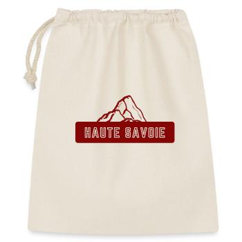 Haute Savoie Berg - Geschenkbeutel aus Baumwolle (40 x 50 cm) - Natur - Vorne